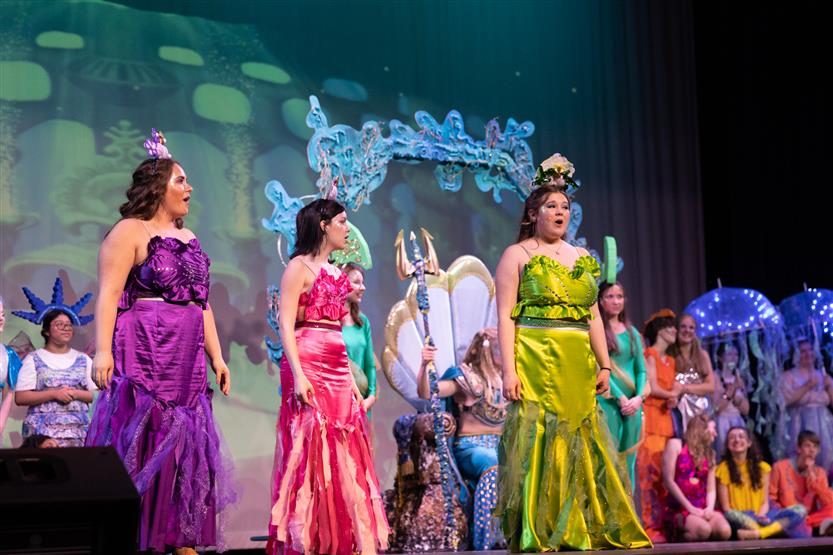 Summit High students perform The Little Mermaid